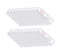 Generic 20-piece Uv Light Testing Cards Set for Uva and Uvc Detection Compact 2.5x7cm Wavelength Indicator Strips for Home and Professional Use