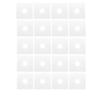 Generic 20 Pieces of Easy Insert Paper Sleeves for Single Records, 7in Square