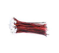 Generic 20 Sets 1,25 Mm Micro JST Pack 2/3 Male and Feminine Connector Pins with Tin -Plated Copper Wire, JST Corner Connectors for Effective Connections of The Printed Circuit Card, Ideal for DIY