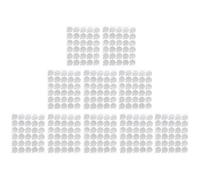 Generic 20 Sheets Disposable Eyelash Extensions Glue Gaskets Adhesive Pallet Pads 2.5cm Small Stickers for Eyelash Grafting and Lash Extension Application