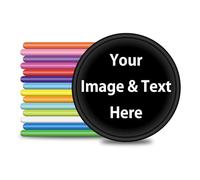 Generic 200-1000 Custom Plastic Chips, Personalized Logo, Print Your Design or Text, Good for Drink or Beer Tokens in Bar