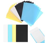 Generic 200 Pcs Sports Card Sleeves Card Protectors Sleeves Cpp Material Scratch-resistant Comfortable Grip Assorted Color Storage and Display