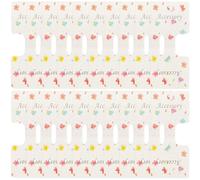 Generic 200Pcs Hair Bow Display Cards with Foldable Hairpin Holder Hair Clip and Jewelry Display