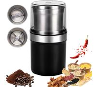 Generic 200W Portable & Compact Electric Spice Blender, 360° Stereo Grinding, Low Noise, For Kitchen, Coffee Bean, Spices, Herbs, Nuts, Grains, Seeds and More