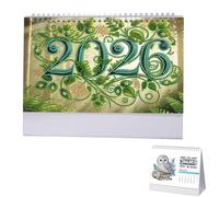 Generic 2026 Calendar Kit DIY Art Desk Calendar for Home Office