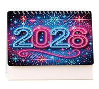 Generic 2026 Calendar Kit Independence Day Art Desk Calendar