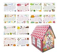 Generic 2026 Calendar Kit Polar Bear DIY Art Desk Calendar