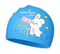Generic 2026 Children's Silicone Swimming Caps Are Cartoon Cute And Constricting. They Are Suitable For Both Boys And Girls. Silicone Swimming Caps For Babies Are Ear Caps (5Y 12Y).