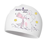 Generic 2026 Children's Silicone Swimming Caps Are Cartoon Cute And Constricting. They Are Suitable For Both Boys And Girls. Silicone Swimming Caps For Babies Are Ear Caps (5Y 12Y).