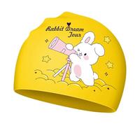 Generic 2026 Children's Silicone Swimming Caps Are Cartoon Cute And Constricting. They Are Suitable For Both Boys And Girls. Silicone Swimming Caps For Babies Are Ear Caps (5Y 12Y).