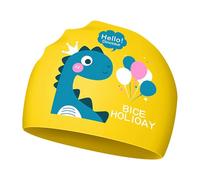 Generic 2026 Children's Silicone Swimming Caps Are Cartoon Cute And Constricting. They Are Suitable For Both Boys And Girls. Silicone Swimming Caps For Babies Are Ear Caps (5Y 12Y).