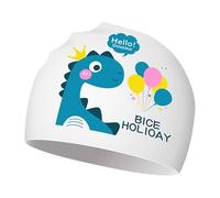 Generic 2026 Children's Silicone Swimming Caps Are Cartoon Cute And Constricting. They Are Suitable For Both Boys And Girls. Silicone Swimming Caps For Babies Are Ear Caps (5Y 12Y).