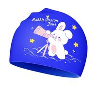Generic 2026 Children's Silicone Swimming Caps Are Cartoon Cute And Constricting. They Are Suitable For Both Boys And Girls. Silicone Swimming Caps For Babies Are Ear Caps (5Y 12Y).