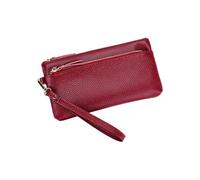 Generic 2026 Women's Slim RFID Blocking Wristlet Clutch Wallet Purse with Detachable Wrist Strap - Pebble Grain