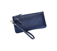 Generic 2026 Women's Slim RFID Blocking Wristlet Clutch Wallet Purse with Detachable Wrist Strap - Pebble Grain