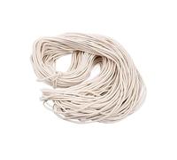 Generic 20M (65.6 ft) Alcohol Lamp Wick Replacement 6mm Round Cotton Candle Wick Braided for DIY Handmade Candle Making Supplies