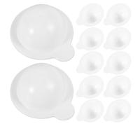 Generic 20pcs 5ml Facial Mask Sample Cups Plastic Cream Storage Jars with Lid, Refillable Lotion and Condiment Containers for Travel and Beauty Use