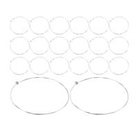 Generic 20pcs Acoustic Guitar E 1st String Replacement, Stainless Steel Wire for Tone and Improving Slide, Suitable for Beginners and Advanced Players