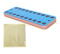 Generic 20Pcs Cross Stitch Threads Organizer Set, Practical Plastic Floss Bobbin for Efficient Thread Winding and Organization, Ideal for Embroidery Projects, Compact Size 19.5x8cm