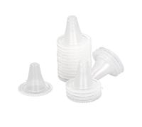 Generic 20pcs Disposable Ear Thermometer Refill Caps with High Accuracy for Family Use, Plastic Material