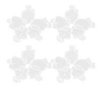 Generic 20pcs Dried Flower Bookmarks Set Plastic Material Creative and Versatile Accessory for DIY Crafting and Book Decoration for Personal Use or Gifts