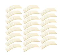 Generic 20pcs Golden Metal Hair Comb with 30 Teeth, Iron Wire Side Comb for Women, Secure Hold Design and User-friendly Insert, for Daily or Nightly Hair Changes and French Twist Styles