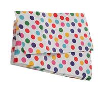 Generic 20pcs Rainbow Dots Goodie Bags Durable Candy Bags for Birthday Parties Showers Celebrations Lightweight Pouches for Treats Snacks Items