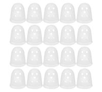 Generic 20pcs Silicone Finger Protectors Caps for Guitar and Fingers with Versatile Application to Prevent Injuries for Beginners and Advanced Players
