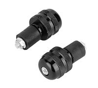 Generic 22MM Motorcycle Handle Grips Durable Stable Performance for Comfortable Touch Ideal Replacement for Motorbike Handlebar Ends (Black)