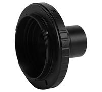 Generic 23.2mm Microscope T Mount Extension Tube T2 Adapter Ring Durable for F Camera, Easy Installation for Biology Enthusiasts Aluminium Alloy Black