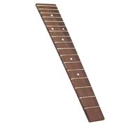 Generic 23 Inch Ukulele Fretboard Replacement Finger Plate with 17 Frets Crafted from Rosewood and Bright Sound Suitable for Professional Players and Beginners