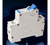 Generic 230VAC DZ47-63 1Pole Miniature Circuit Breaker High Breaking Capacity MCB Switch Breaker for Solar Energy Photovoltaic Systems Compact Lightweight Design (63A)