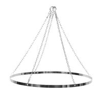 Generic 24" Iron Ceiling Canopy Hoop Metal Frame with Quick Installation Hanging Kit for Wedding Ceremony and Events