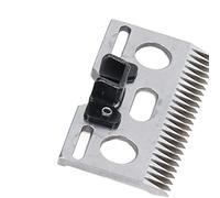 Generic 24 Teeth Carbide Clipper Blade for Animal Trimming, High Hardness Replacement Shears for Horses, Cows, and Goats, Includes 2 Units