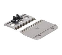 Generic 24 Teeth Clipper Blade for High Efficiency Animal Trimming, Carbide Shearing Blade Replacement for Horses and Cattle, 2 Pieces