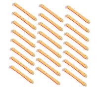 Generic 24pcs Heatless Curling Rods Set for Long and Hair Cold Wave Perm Rods for DIY Hair Styling Protective Hollow Design for Even Heat Distribution
