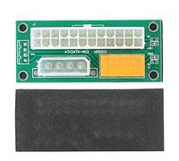 Generic 24Pin Dual Power Supply Module for Mining, Efficient On/Off Converter Board for Graphics Card Power, Sturdy ATX24PIN Interface for PC Enthusiasts