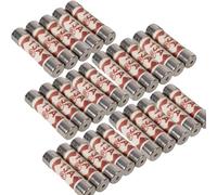 Generic 25 Pcs13 Amp Electrical Mains Ceramic Household Fuses -13Amp UK Plug Top Fuses for Domestic Plugs, Extension Leads & Outlets (25)