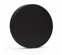 Generic 25 Sheets Drawing Card Paper Round Art Paper Board Pad Circle Cardboard Craft Paper 200g Quality Suitable for DIY Crafts School Art workshops, 33cm Black Cardboard 200g 25 Sheets/Pack