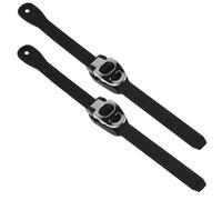 Generic 250mm Inline and Ice Skate Buckle Straps with Heart-shaped Buckle and Screws Replaceable Roller Skate Spider Shoe for Outdoor Ice Hockey Skating