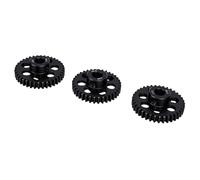 Generic 25DP RC Gear Replacement for ARRMA Outcast 8S EXB 8mm Axle Molybdenum Alloy Motor Pinion Gear Set 3 Units 36T 37T 38T