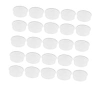 Generic 25pcs Silicone Flute Plug Open Hole Flute Instrument Flute Plugs Flute Stand Flute Case Flute Finger Plugs Flute Rubbers Replacement Flutes Transverse Flute White