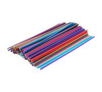 Generic 260pcs Pcl Printing Filament Refills for 3D Printer Pens, Low Temperature P ilament with 2.5mm Diameter and 15cm Length, High Compatibility and Easy to Organize for Random Color