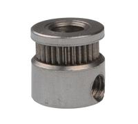 Generic 28 Teeth Mk10 Stainless Steel Pulley System for 3d Printer Extruder, Safe and Reliable Drawing Reducer Wheel Compatible 3d Printer Parts and Accessories