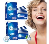Generic 28Pcs Teeth Whitening Strips Kit, 9D & 5D Whitening Strips, Mint Flavor, 2 Count, Effective Stain Removal, Convenient At-Home Use, Safe for Sensitive Teeth