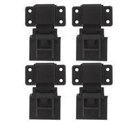 Generic 2pair Plastic Dust Cover Hinge Replacement Kit for Turntable Accessories Sturdy Dust Cover Repair Part Compatible with Lpx Models Fixing Loose Lid