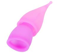 Generic 2pcs 30ml Silicone Menstrual Cups Comfortable and Leak-Proof Soft Silicone Cups Suitable for Hiking and Sleeping Overnight Purple Reusable Period Protection Random Random Color