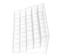 Generic 2Pcs 40-Slot Lipstick Organizer Desktop Rack, Delicate Household Lipstick Stand Tiered Design for Makeup Storage and Cosmetic Display