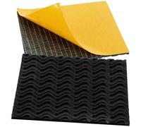 Generic 2pcs Adhesive Non-Slip Shoe Bottom Pads with Rubber Material for Durability and Heel Protection, Self-Adhesive Sneaker Protective Pads for Everyday Wear