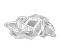 Generic 2Pcs Aluminium Alloy Bath Bomb Molds Durable Sparkling Fizzy Crafting Tools for DIY Bath Products Silver 9cm (Combination 19)